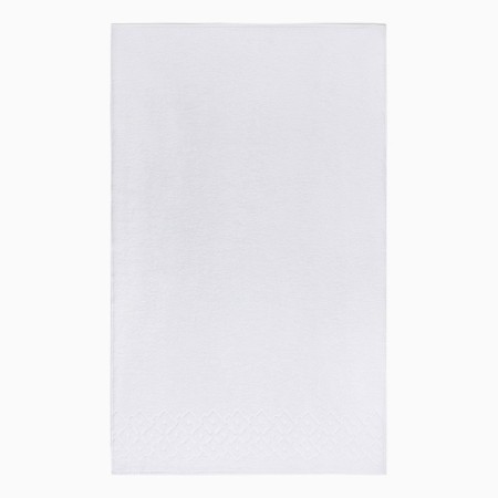 Terry towel Baldric 100x150cm, white color, 350g/m2, 100% cotton-1