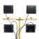 Feater LED Feron, LL-506, IP65, 50 W, 482x430x1720 mm, glow cold white