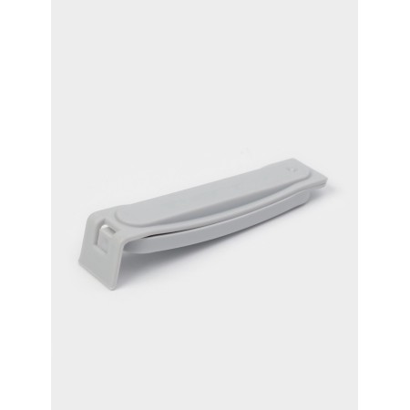 Set of clamps for packages 5 pcs, 7x7.5x1.5 cm, white/gray color-3