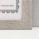 Photo frame Plastic format A4 "Rombs. Texture of a tree" Gray 33.1x25 cm