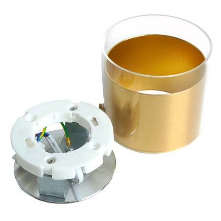 Ceiling light Feron HL389, IP20, GX53, 12 W, 80x80x85 mm, color gold-4