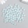 Plastic beads "Blue" matte set 20 grams d = 0.8 cm