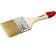 Brush flat bison 4-01003-075, natural bristles, wooden pen, 75mm