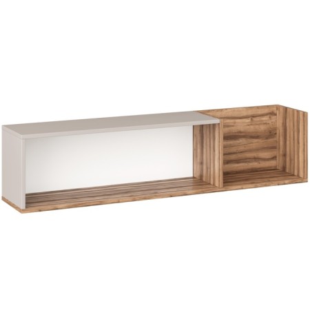 Hinged shelf Charlie 7, 1200x234x280, cashmere/Avelano
