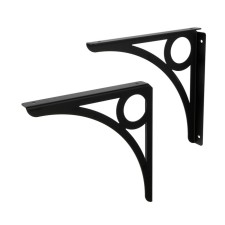 Decor bracket, 245x245, 2 pcs, black color