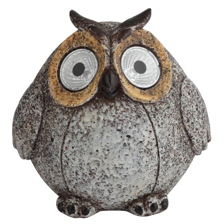 Lamp Garden era on the sunny battery "Owl Gray" LED, IP54