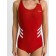Women's swimsuit for the ATEMI SWAE 01C basin, red color, size 44