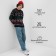New Year. Knitted jumper KAFTAN "UFO" size 54