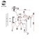 Sconces st. SL1230.101.02. Stabia. 2x60 watts, E14, 28x28 cm, Nickel color