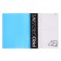 Notebook of 48 sheets in the Progressive cage is blue, plastic cover, block 65 g/m²