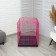A cell with a hatch for dogs and cats, 85 x 60 x 70 cm, pink