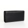 Women's wallet on magnets, black color
