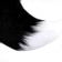 Carnival set "Fox anime", black, 2 objects: tail, ears