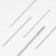 Sewing needles “Assorted”, D = 0.5 / 0.6 / 0.7 / 1.1 mm, 3.9 - 5.5 cm, 10 pcs