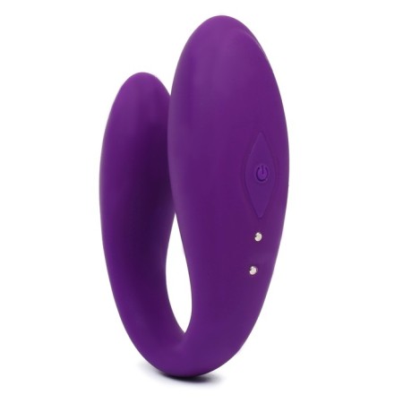 Vibrator for steam oats, flexible, silicone, remote control, purple-6