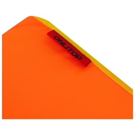 Mat Onlitop, 100x100x6 cm, 1 addition, yellow/orange color-5