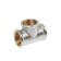 The tee "CTM", 3/4 ", inner/internal/internal thread, nickel -plated brass