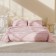 Lovelife Lovelife Lowel 1.5P TEXTURE: ROSY, 143x215cm, 150x240cm, 50x70cm-2pcs, microfiber, 110 g/m2
