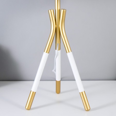 Venice table lamp E27 40W white-gold 28x28x50 cm Risalux-5