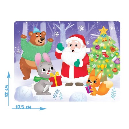 Children's puzzle "Waiting for the New Year", 54 elements-1