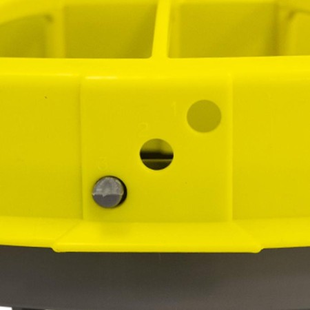 Bunker feeder for poultry for 15.5 kg, on legs, plastic, compacta-3