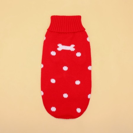 Sweater "Golshek", size 10 (DS 23-26, OG 28-35, Osh 18-22 cm), red-2