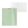 Notebook 12 sheets of the Erichkrause line "Coverpro classics" with a plastic cover green,