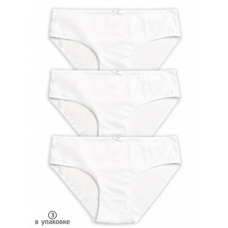 Panties for girls, height 128 cm, white color-2