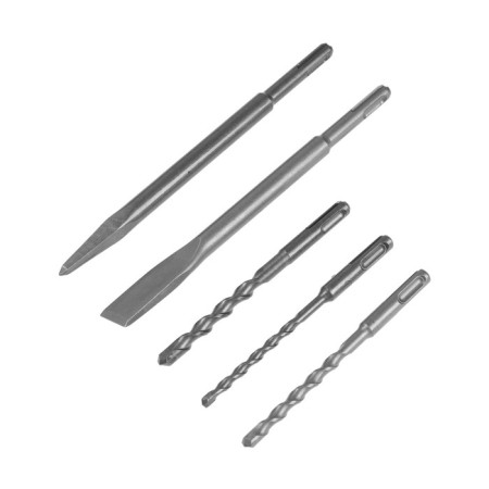 DEKO DKH1100W perforator, 1100 W, 5300 beats/min, 3.5 J, 5 SDS+ drill and additional cartridge-6