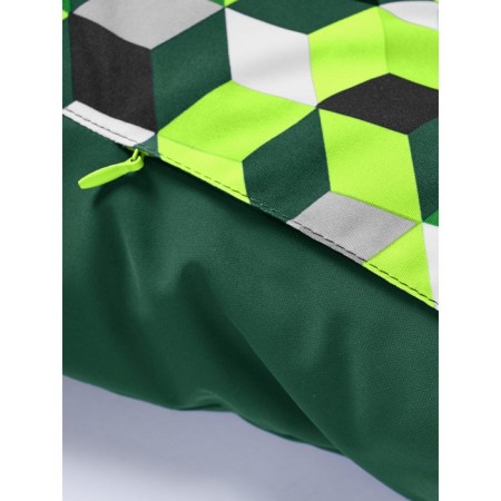 Ski costume for a boy, height 122 cm, green color-8