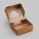 Folding box "Hearts", craft, 10 x 8 x 3.5 cm