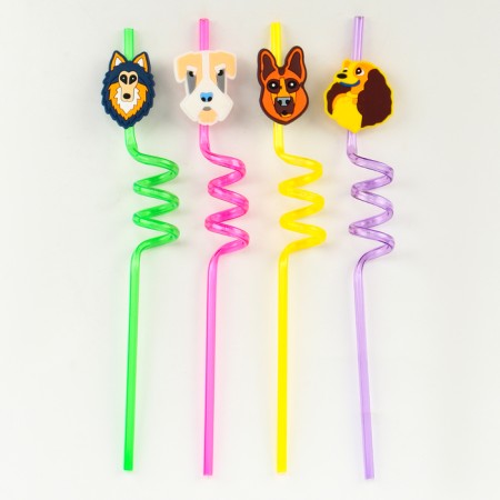 Dog cocktail tubes, set 4 pcs.