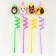 Dog cocktail tubes, set 4 pcs.