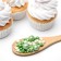 Sprinking confectionery in color glaze "Pearls", silver/green mix, 1.5 kg