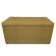 Puff with a lid and weighting, 800 × 400 × 420 mm, Bahama plus matting, yellow color