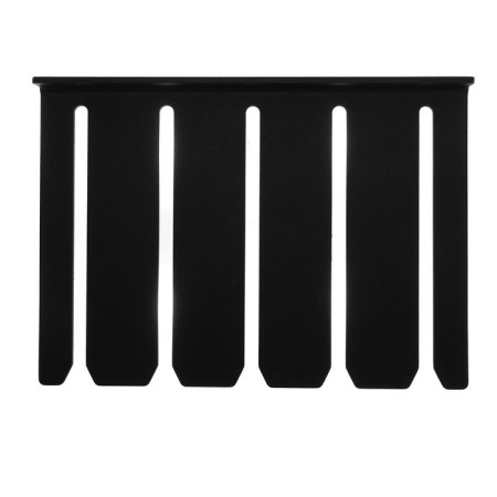 Storage holder F-shaped clamps, wall, black-5