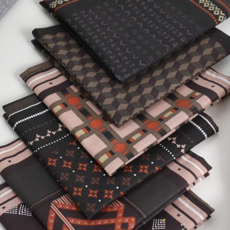 Male Men 28x28 cm, 6pcs, rice 29270-2, mix, chintz 100g/m, HL100%-2