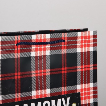 Gift package laminated, packaging, Real Strong, L 28 x 38 x 9 cm-4
