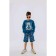 Sweatshirt for boys, height 122 cm, blue color