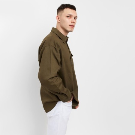 Men's shirt MIST ORESISE R.56, khaki-2