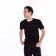 T -shirt male, black color, size 46