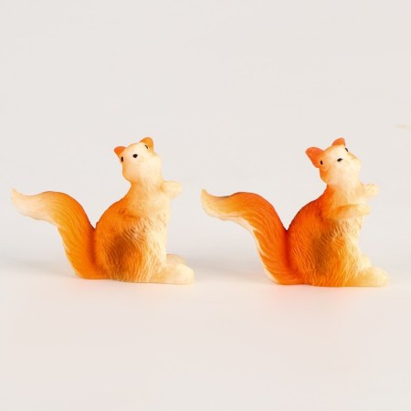 Miniature Puppet "Cunning Squirrel", set 2 pcs., Size 1 pc. - 5 × 4 cm-3