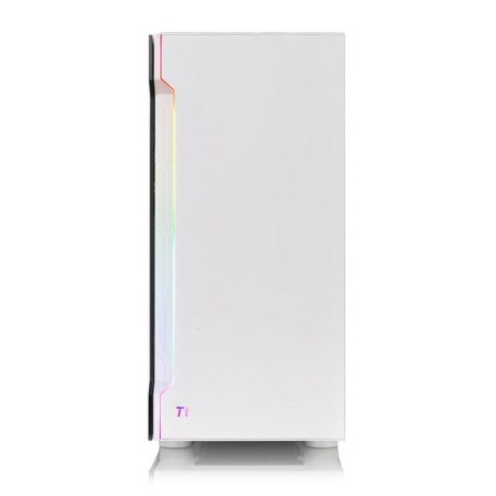 Thermaltake H200 TG Snow RGB, without PSU, ATX, MIDI-Tower, White-1