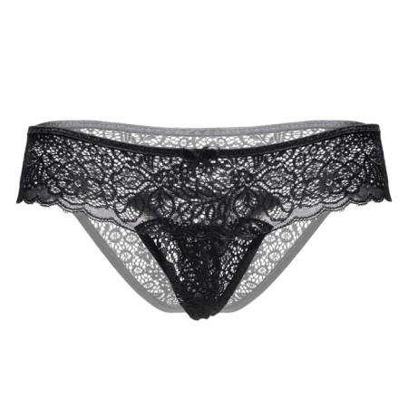 Panties Eromantica, Juno, with access, black color, size 42-44-2