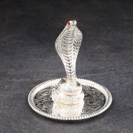 New Year. Top for the rings "Snake", 8x10 cm, metal-3