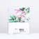 Gift package "Floral mood", gray, 18 x 22.3 x 10 cm