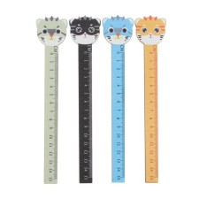 Wooden line 15 cm, Davente curly KitTens (barcode), mix x 4 colors, cardboard box