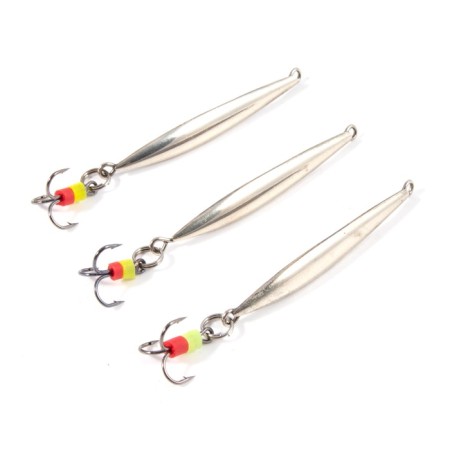 Vertical "Yaman" arrow with a tee, size 40 mm, 2.7 g, color nickel