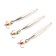 Vertical "Yaman" arrow with a tee, size 40 mm, 2.7 g, color nickel