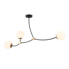 Suspended Ambrella Light, Modern, TR2568, 3HE27, Black color, bronze
